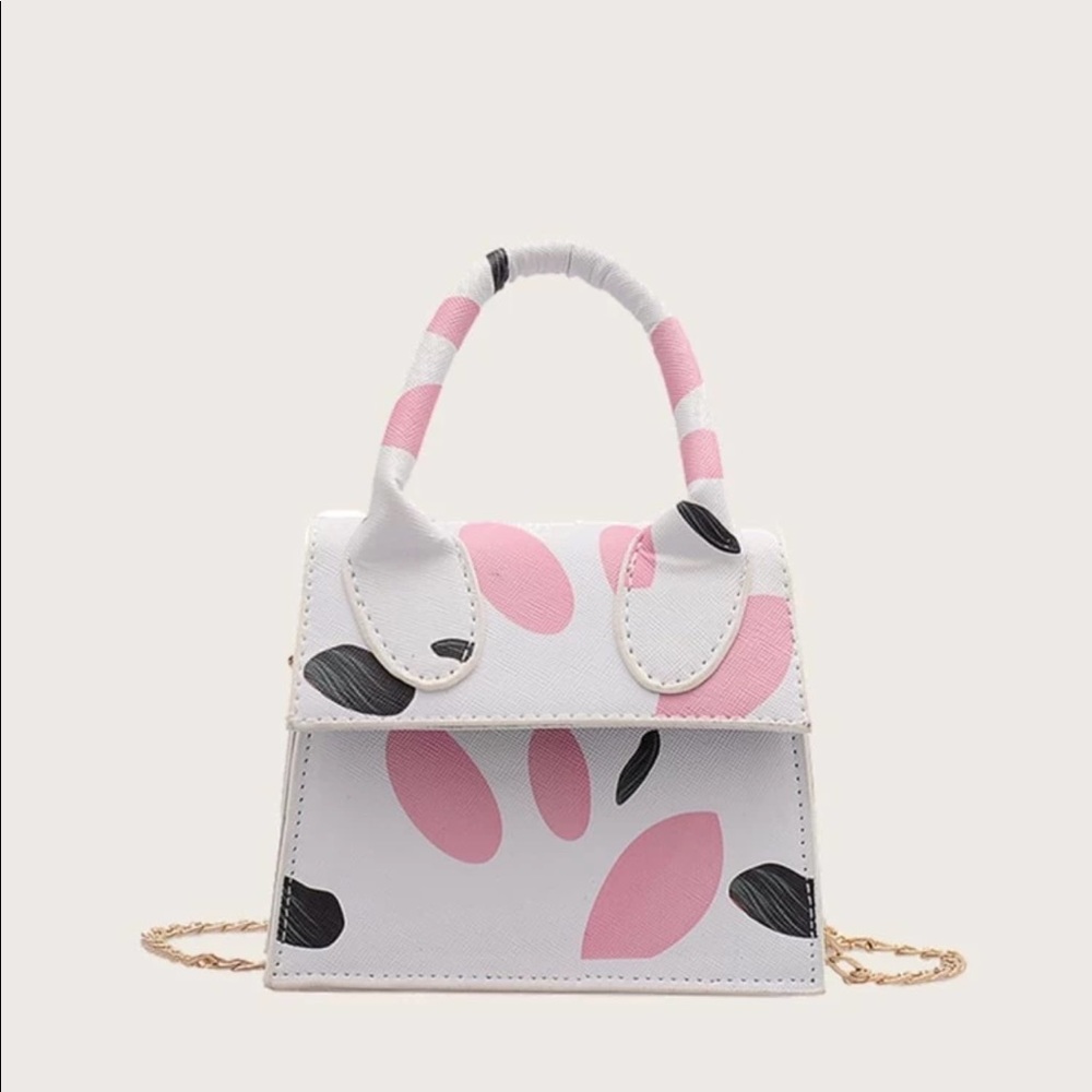New Geo Mini Satchel Bag purse hand tiny - Picture 2 of 2